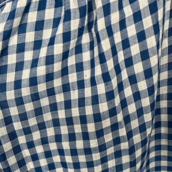 Models Coat x Vintage Blue Gingham Button Down House Dress - Picture 9 of 10